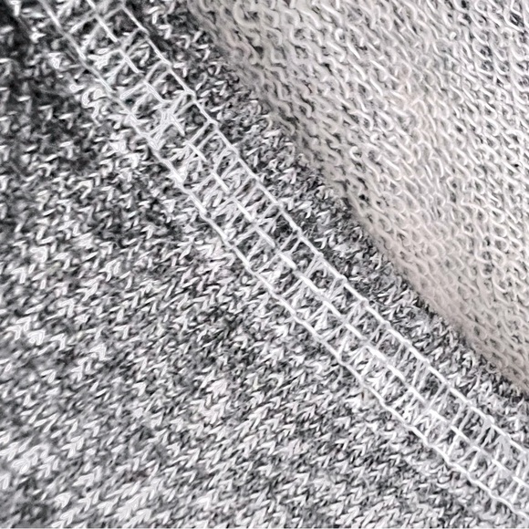 Dog is Good Dog Is My Zen Yoga Tunic Hooded Lightweight Sweatshirt Marled Gray L - Picture 13 of 14